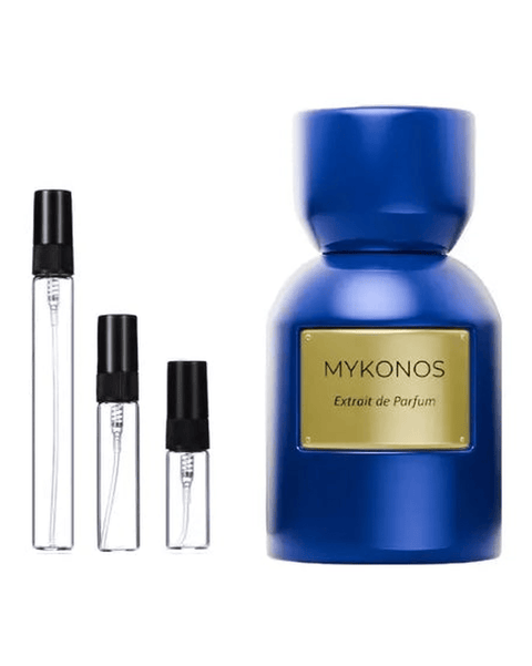 Serviço de amostras Mykonos