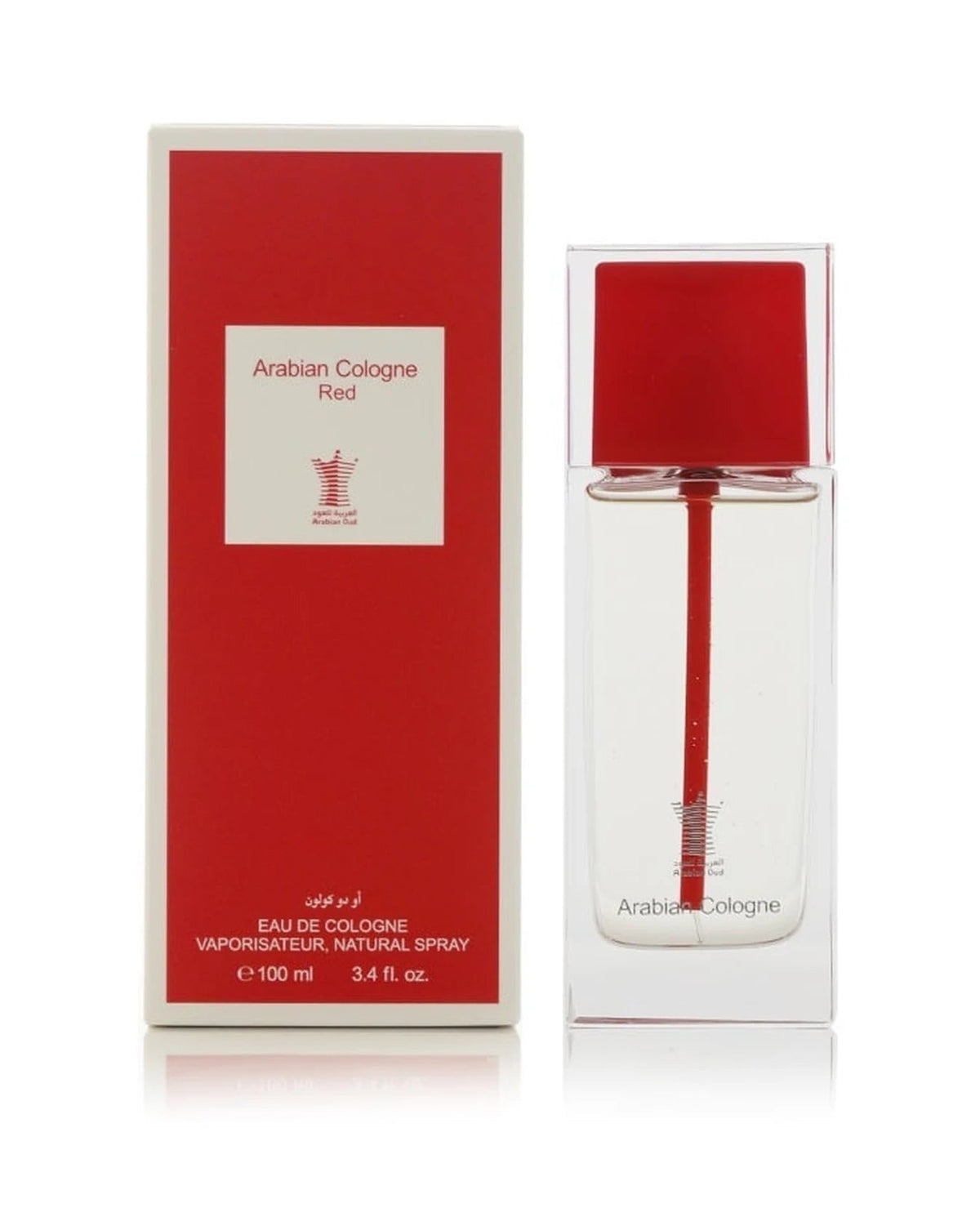 Arabian Oud Arabian Cologne Red (100ml) - FragranceGems