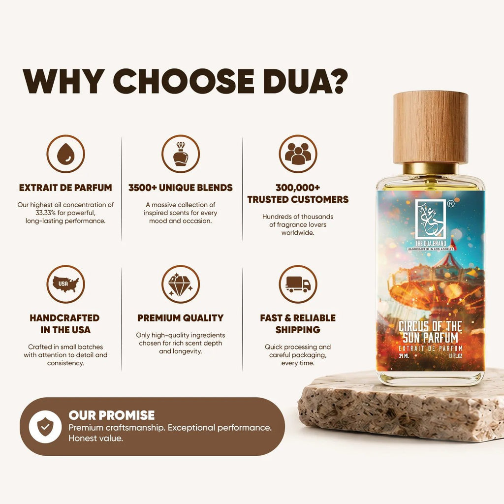 Dua Circus Of The Sun Parfum - FragranceGems